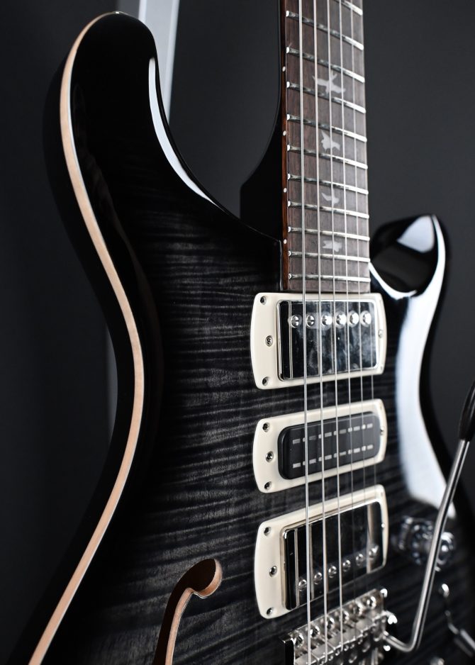 PRS SE Special Semi-Hollow Charcoal Burst #763