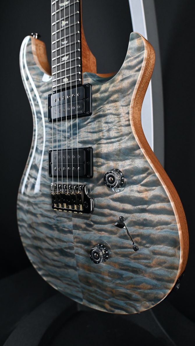 PRS Custom 24 Artist Grade Quilt Maple Faded Indigo #745