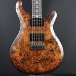 PRS S2 Wood Library Custom 24 Poplar Burl Black Gold Burst #199