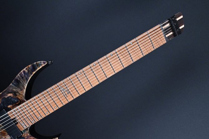Legator Ghost GX8F-CL Coral Headless Multi-Scale 8-String