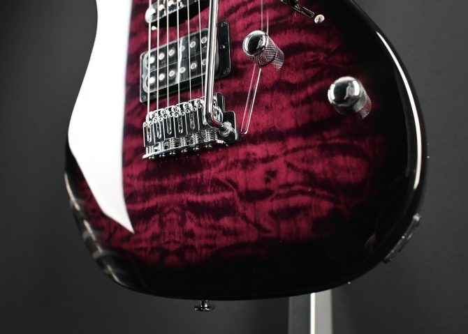 Ibanez GRX70QA-TVT Gio Series Transparent Violet Sunburst #637