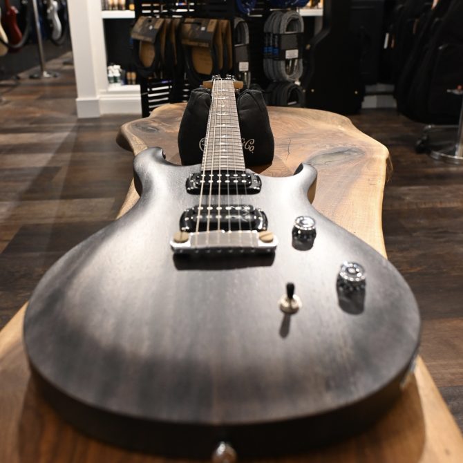 PRS SE CE 24 Standard Stoptail Satin Charcoal #747