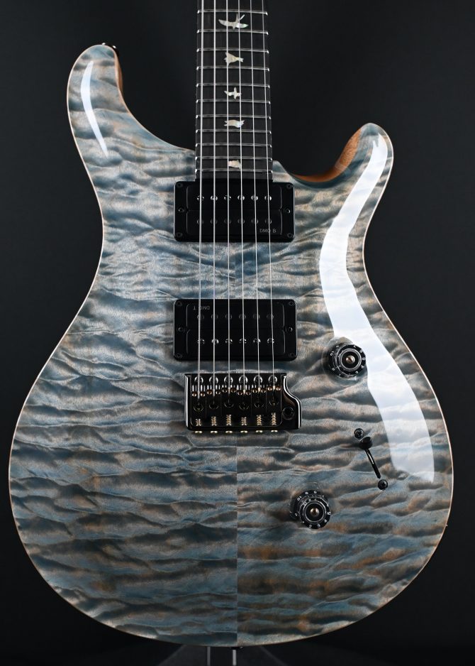 PRS Custom 24 Artist Grade Quilt Maple Faded Indigo #745