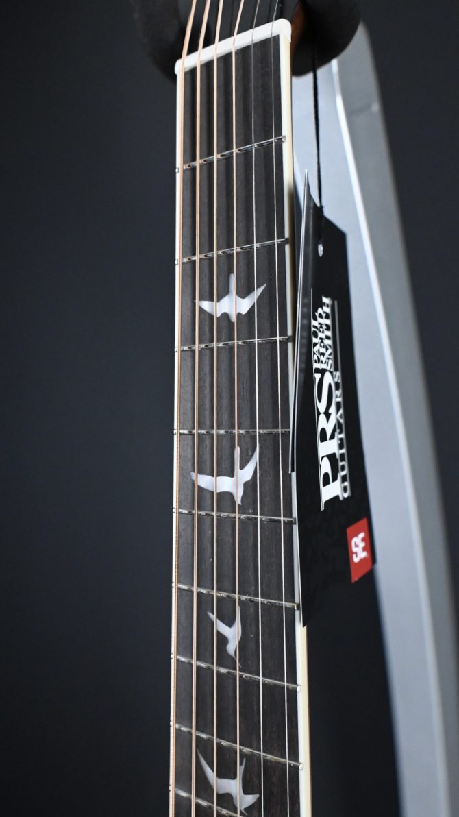 PRS SE P20E Parlor Acoustic Guitar Fire Red Burst #110