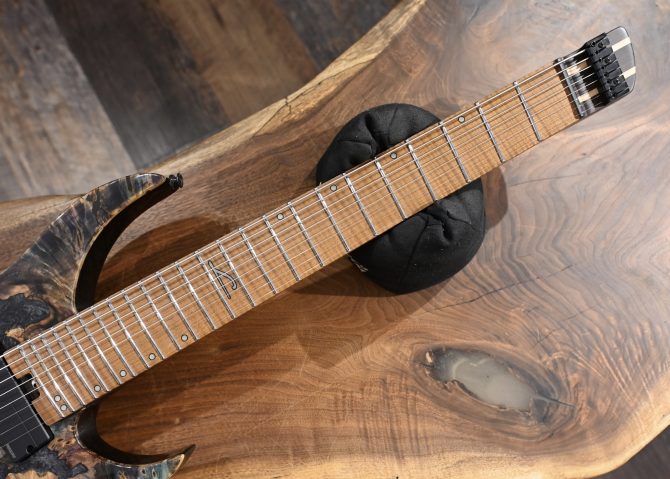 Legator Ghost GX8F-CL Coral Headless Multi-Scale 8-String