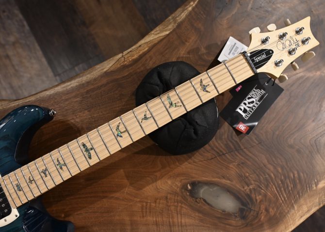 PRS SE Swamp Ash Special Iri Blue #947