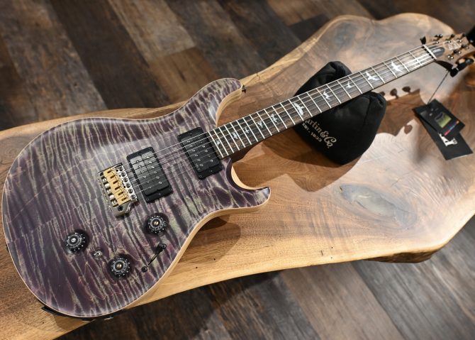PRS Wood Library Custom 24 Piezo 10-Top Aurora Borealis #603