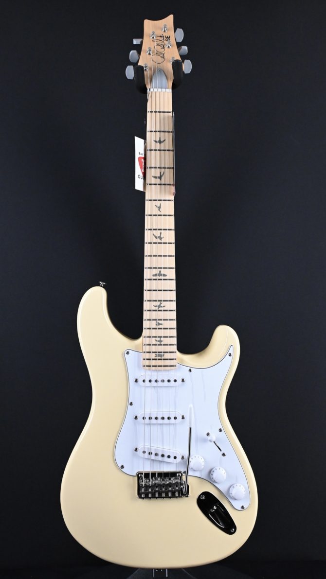 PRS SE Silver Sky Maple Moon White #869
