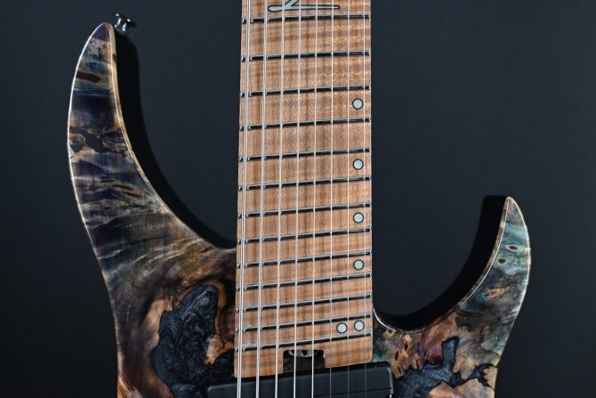 Legator Ghost GX8F-CL Coral Headless Multi-Scale 8-String