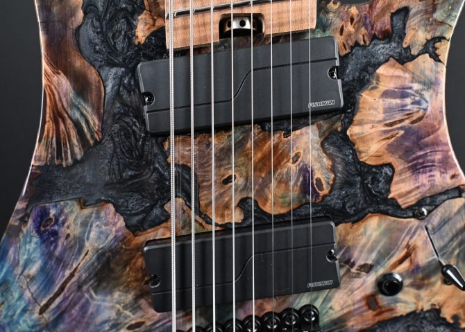 Legator Ghost GX8F-CL Coral Headless Multi-Scale 8-String