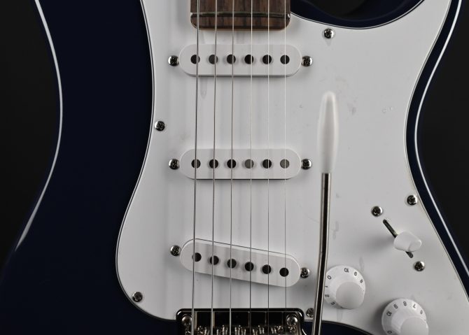 PRS SE Silver Sky Rosewood Trad Blue #857