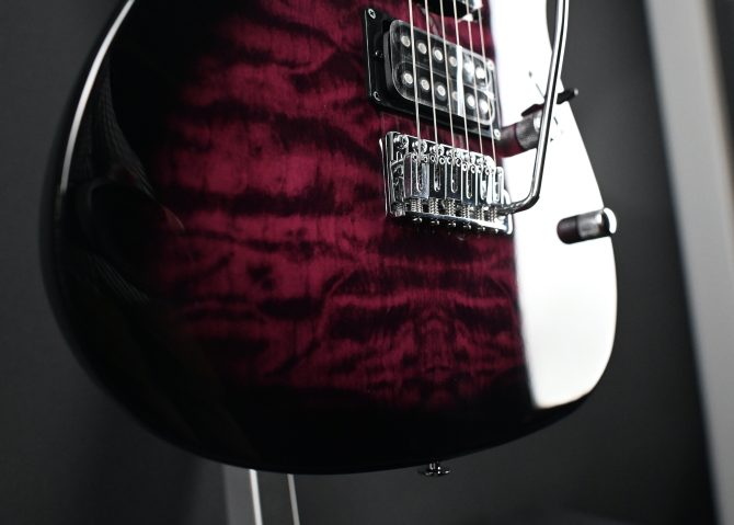 Ibanez GRX70QA-TVT Gio Series Transparent Violet Sunburst #637