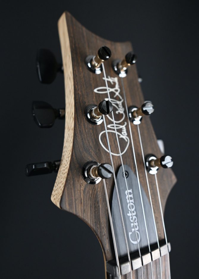 PRS Wood Library Custom 24 Piezo 10-Top Gray Black Fade #964