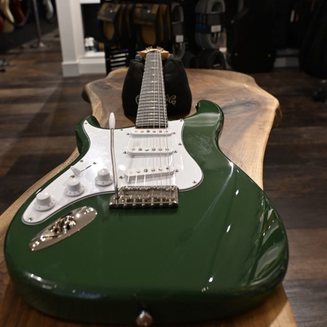 PRS SE Silver Sky Rosewood "Lefty" Laurel Green #511