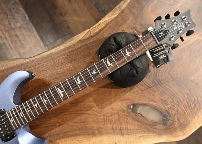 PRS SE CE24 Standard Satin Ice Blue Metallic #936