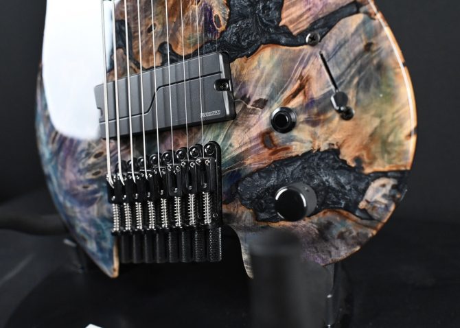 Legator Ghost GX8F-CL Coral Headless Multi-Scale 8-String