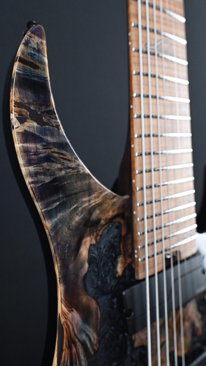 Legator Ghost GX8F-CL Coral Headless Multi-Scale 8-String