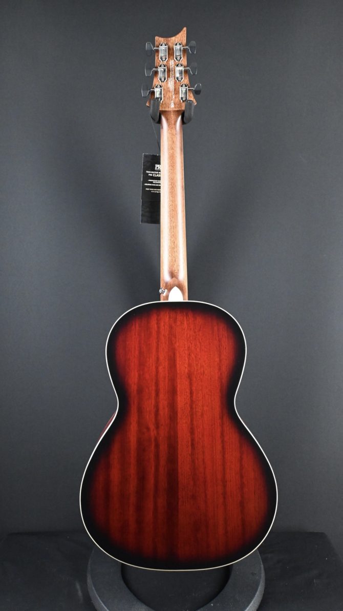 PRS SE P20E Parlor Acoustic Guitar Fire Red Burst #422