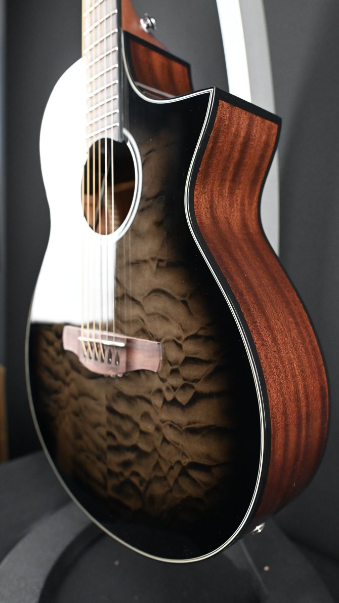 Ibanez AEWC16QA-TKH Transparent Black Sunburst High Gloss #486