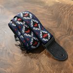PRS Jacquard Hootenanny Style Guitar Strap, Red, White & Blue Birds