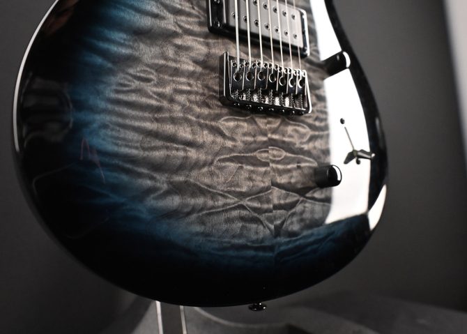 PRS SE Mark Holcomb - SVN Holcomb Blue Burst #350