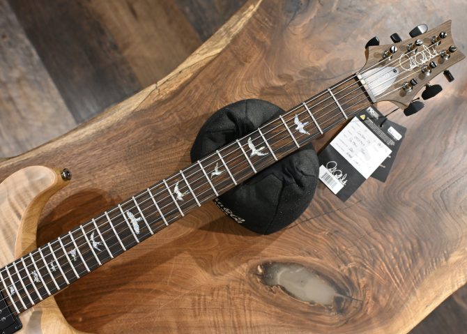 PRS Wood Library Custom 24 Piezo 10-Top Gray Black Fade #964