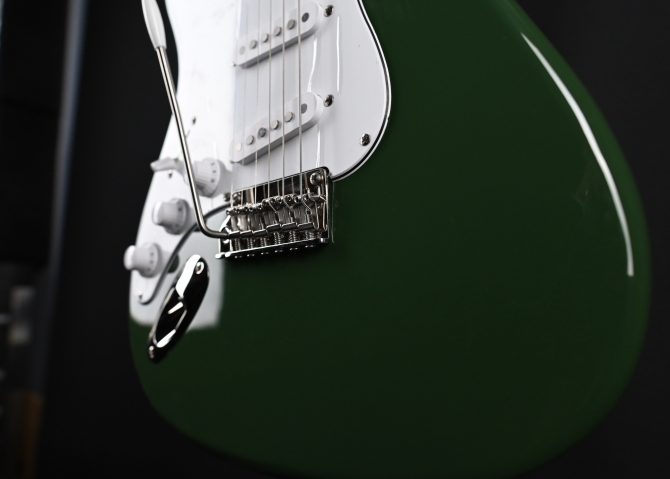 PRS SE Silver Sky Rosewood "Lefty" Laurel Green #511