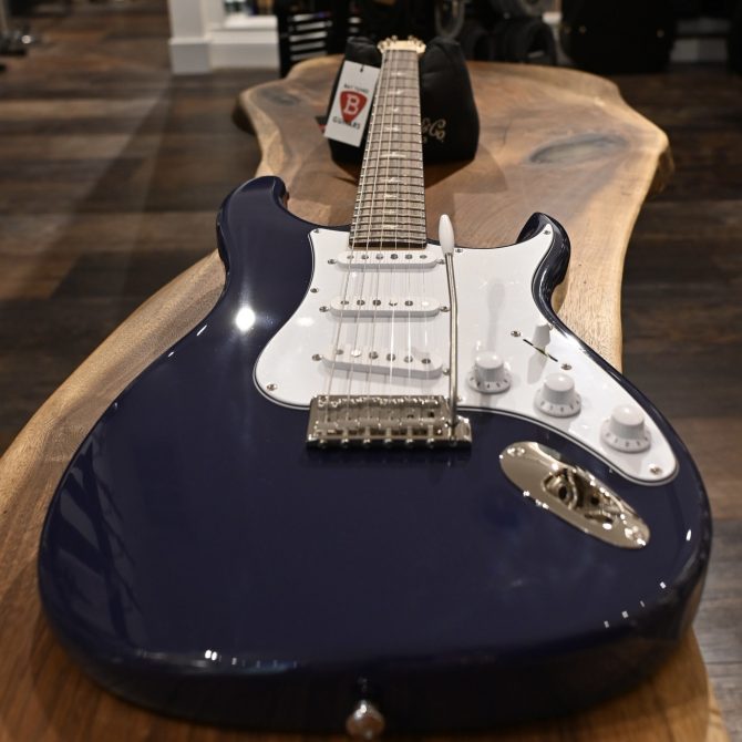 PRS SE Silver Sky Rosewood Trad Blue #857