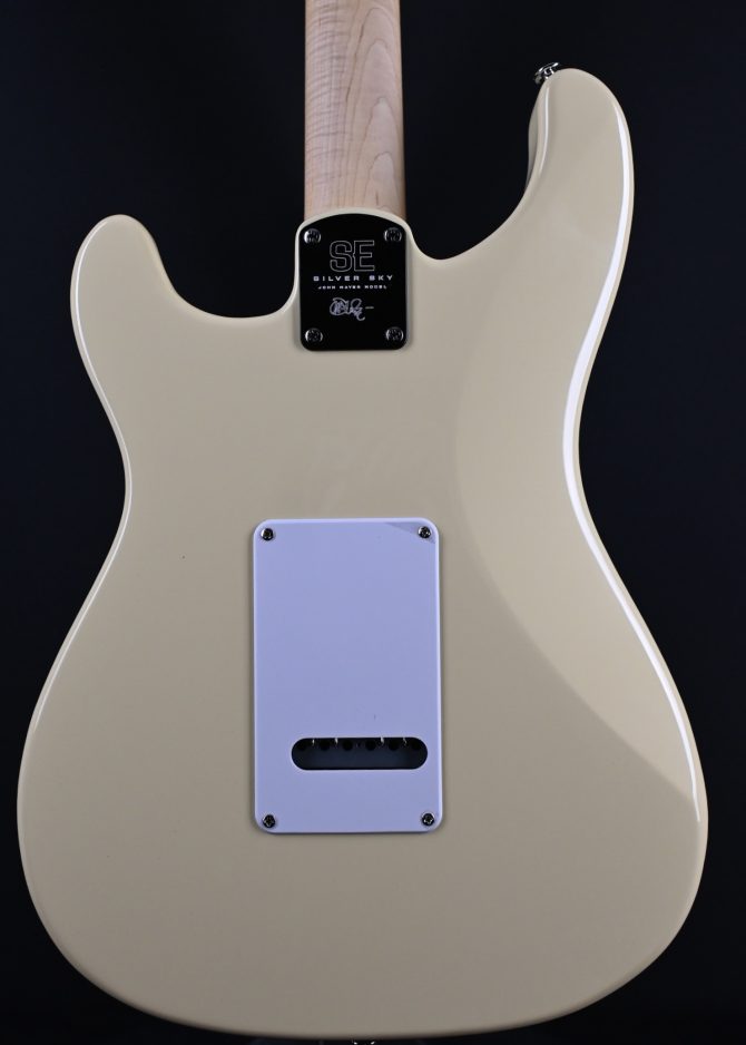 PRS SE Silver Sky Maple Moon White #869