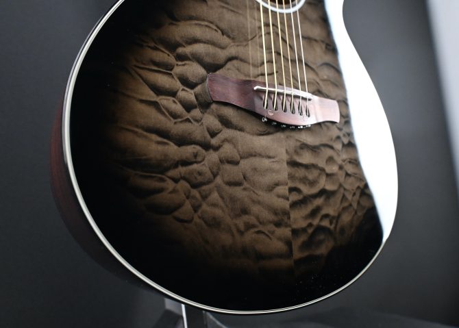 Ibanez AEWC16QA-TKH Transparent Black Sunburst High Gloss #486