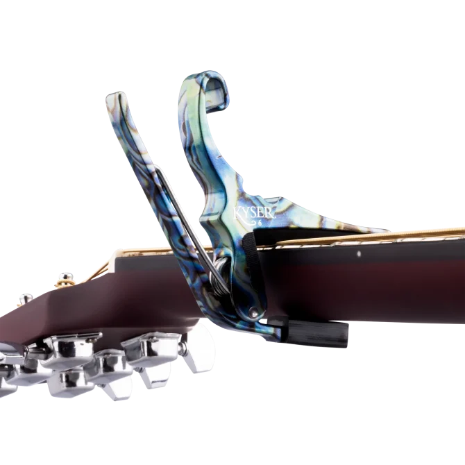 Kyser KY-KG6ABA Acoustic Guitar Capo Abalone