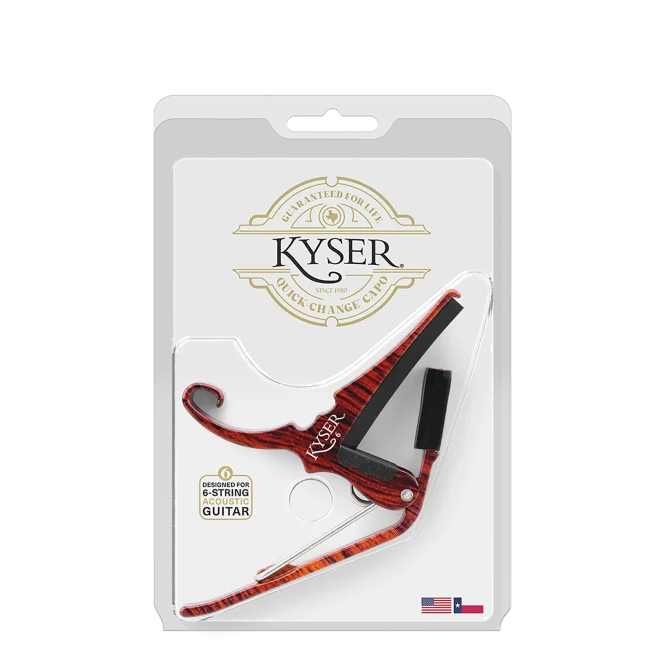 Kyser KY-KG6RWA Acoustic Guitar Capo Rosewood