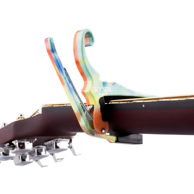 Kyser KY-KG6TDA Acoustic Guitar Capo Tie Dye