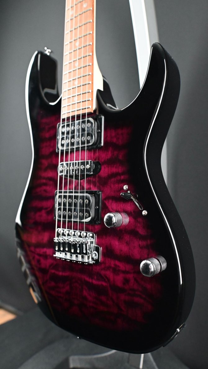 Ibanez GRX70QA-TVT Gio Series Transparent Violet Sunburst #145