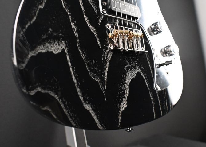 PRS SE NF53 Black Doghair #125