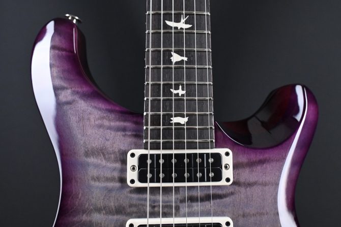 PRS S2 Studio Faded Gray Black Purple Burst #533