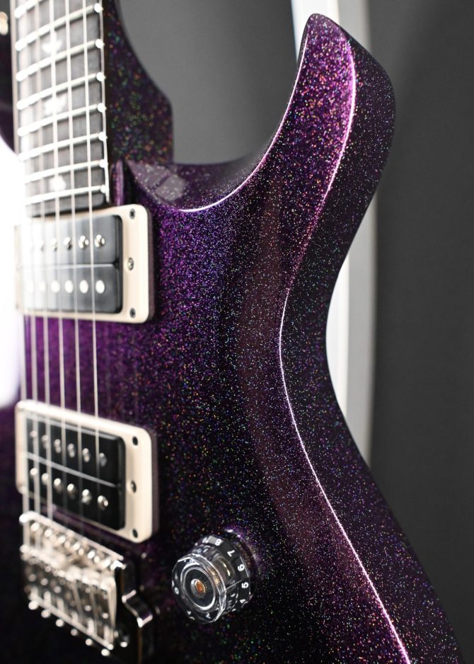 PRS S2 Custom 24 Sprayer's Choice Metallic Purple Sparkle #752