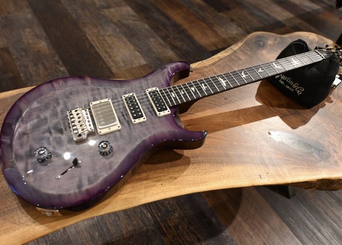 PRS S2 Studio Faded Gray Black Purple Burst #533