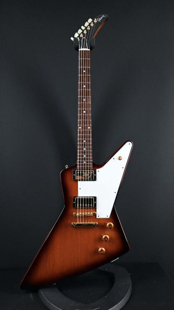 Gibson Custom Shop '58 Mahogany Explorer Vintage Tobacco Burst 2014