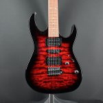 Ibanez GRX70QA-TRB Gio Series Transparent Red Burst #796