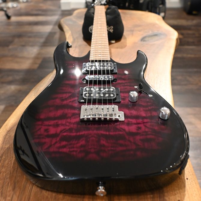 Ibanez GRX70QA-TVT Gio Series Transparent Violet Sunburst #217