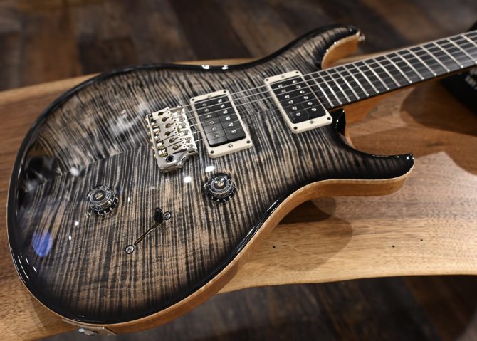 PRS Custom 24 "Birds of a Feather" Limited Edition Charcoal Microburst #532