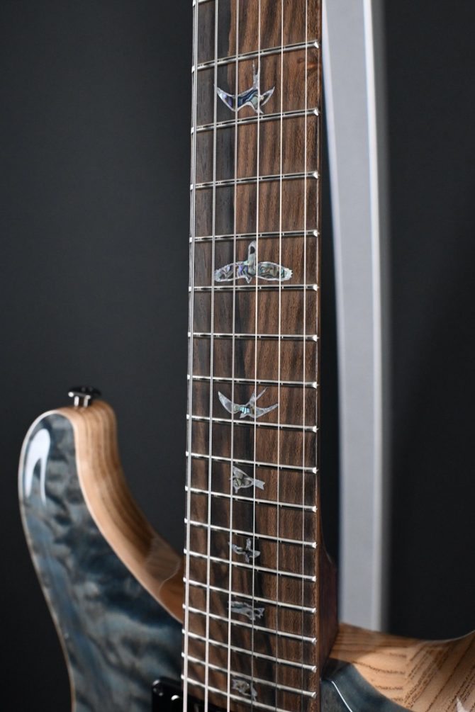 PRS Wood Library Custom 24 Semi-Hollow Quilt 10-Top Nightshade #657