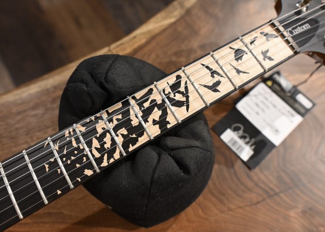 PRS Custom 24 "Birds of a Feather" Limited Edition Charcoal Microburst #532