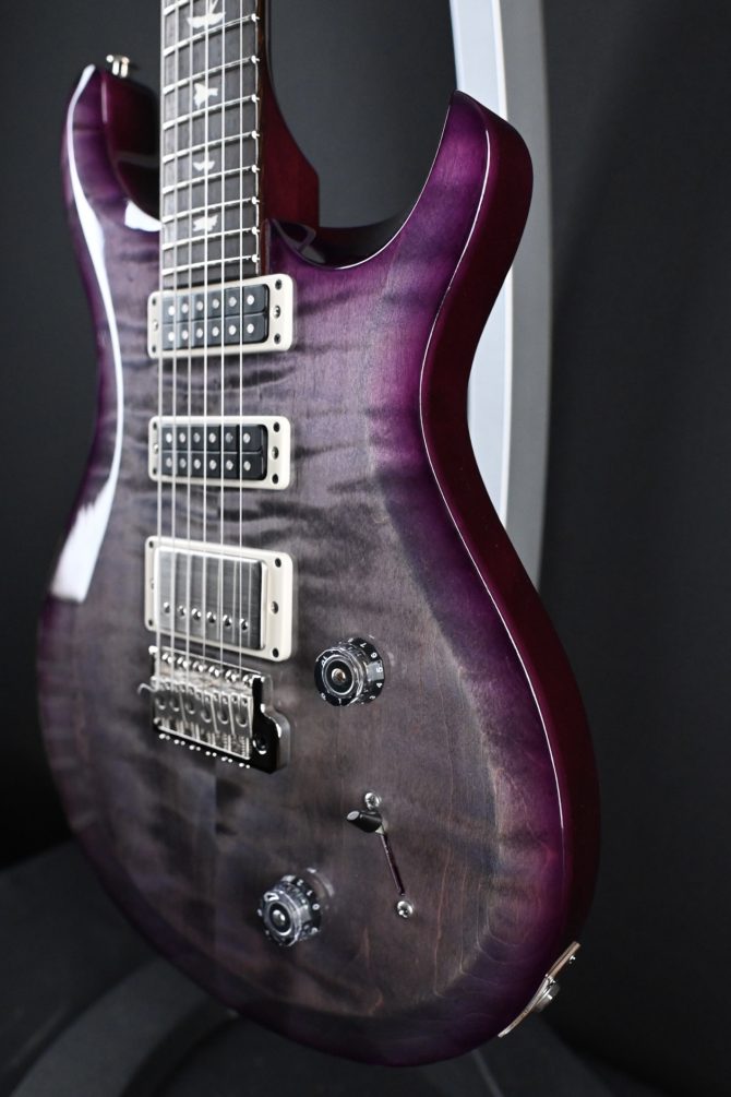 PRS S2 Studio Faded Gray Black Purple Burst #533