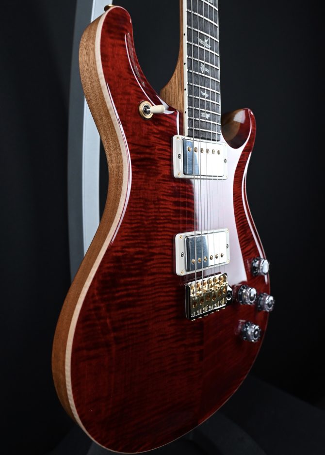 PRS Wood Library McCarty 594 Tremolo 10-Top Red Tiger #398