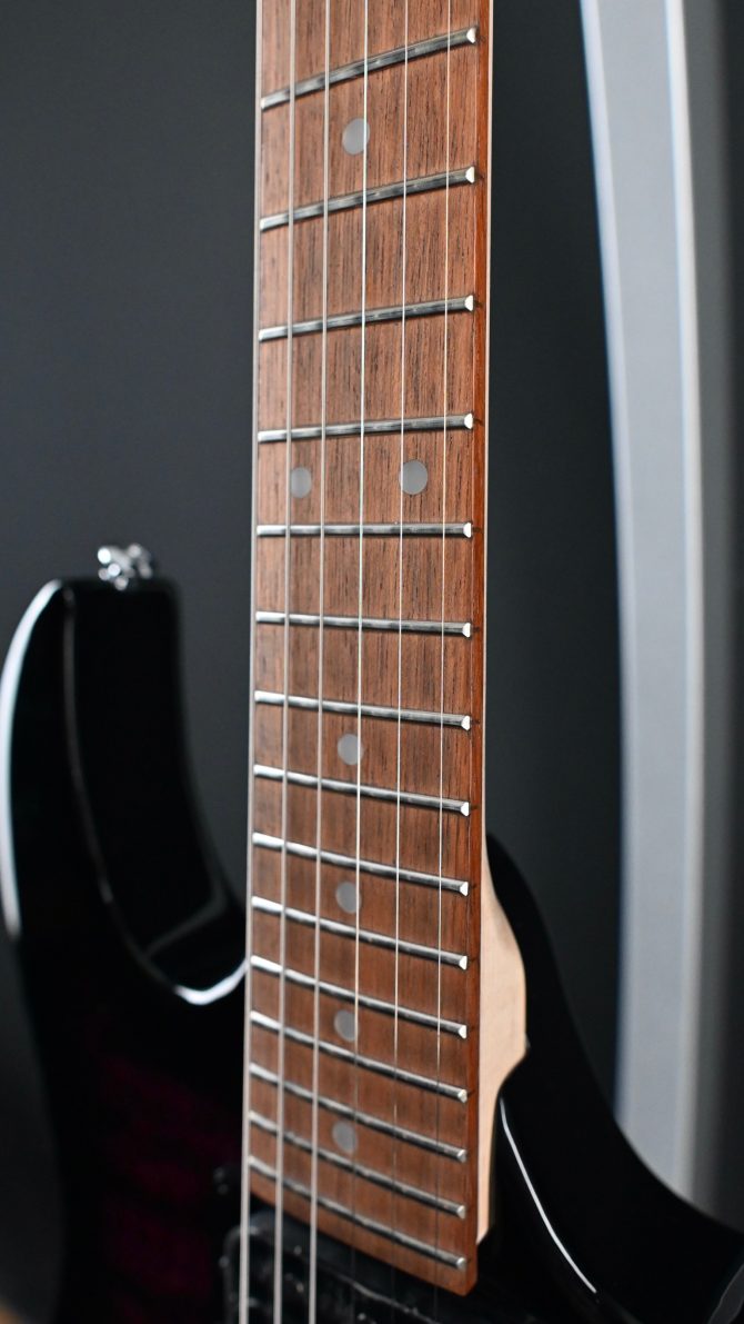 Ibanez GRX70QA-TVT Gio Series Transparent Violet Sunburst #145