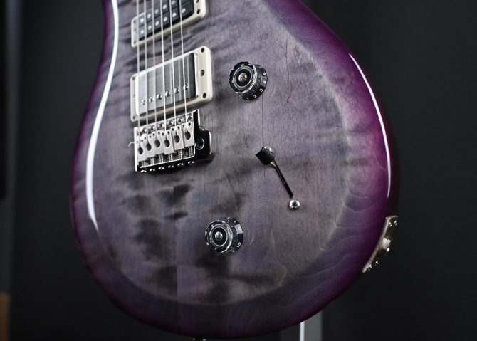 PRS S2 Studio Faded Gray Black Purple Burst #533