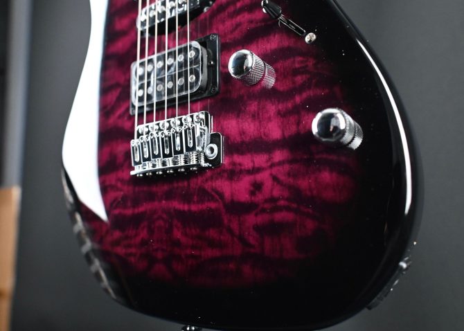 Ibanez GRX70QA-TVT Gio Series Transparent Violet Sunburst #217