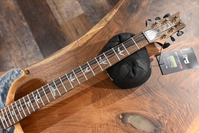 PRS Wood Library Custom 24 Semi-Hollow Quilt 10-Top Nightshade #657